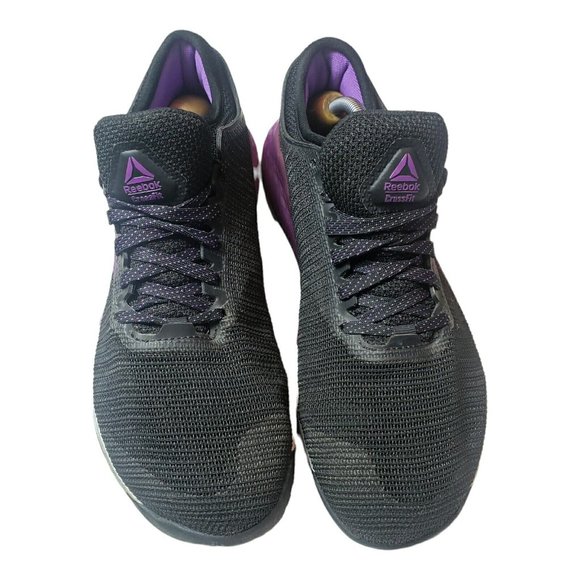 Reebok Crossfit Nano  Womens Size 9.5 Purple Black - Picture 5 of 8